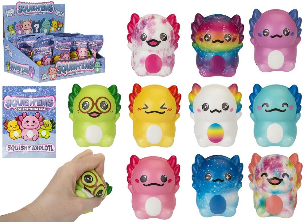 Slow Rise Squishy Axolotl 8cm