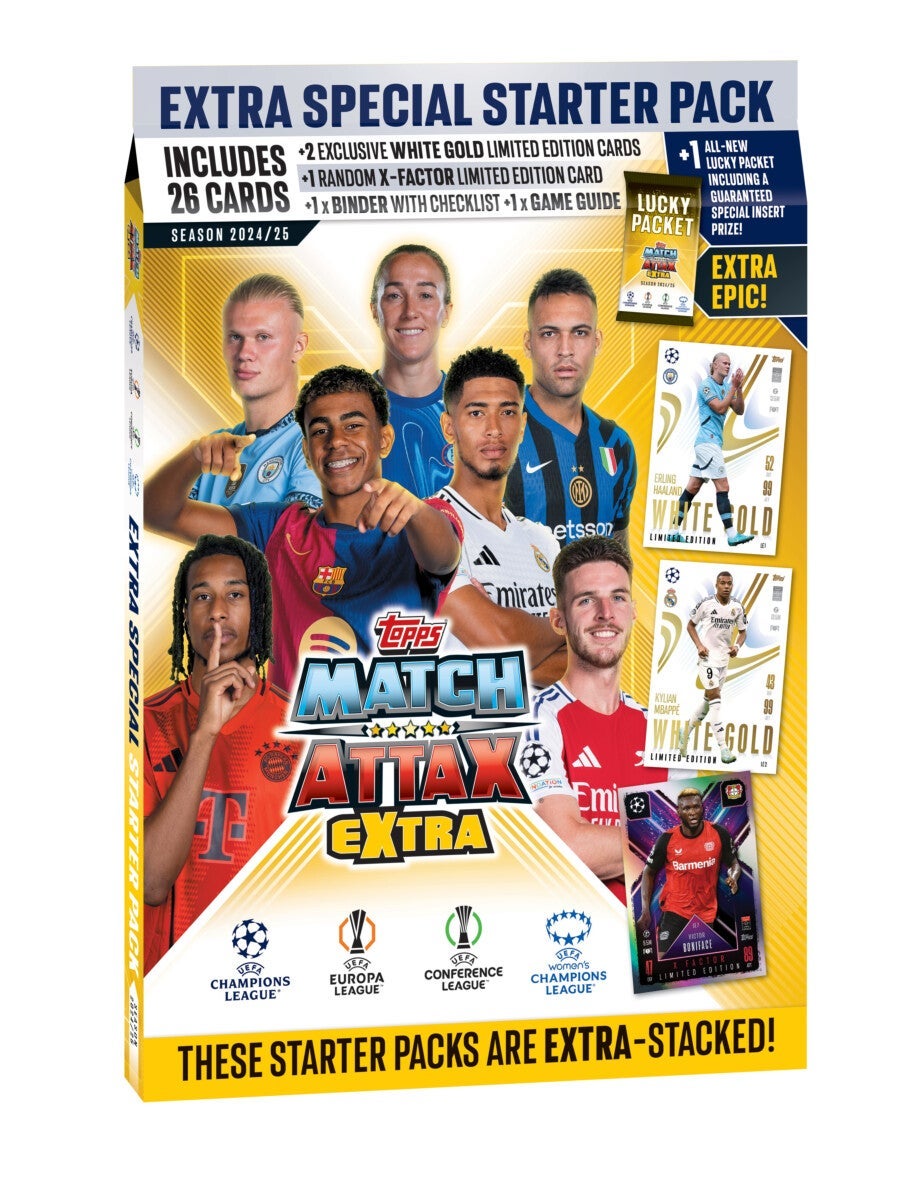 Match Attax Starter Pack Extra CL 24/25