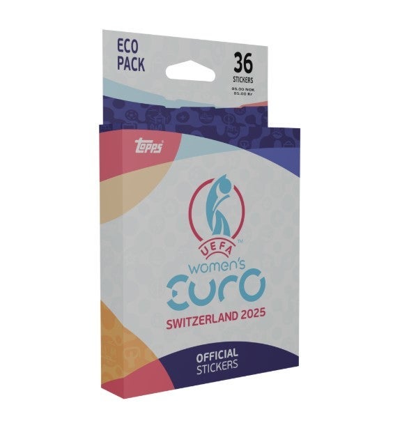 Match Attax Sticker Box EM Damer 2025