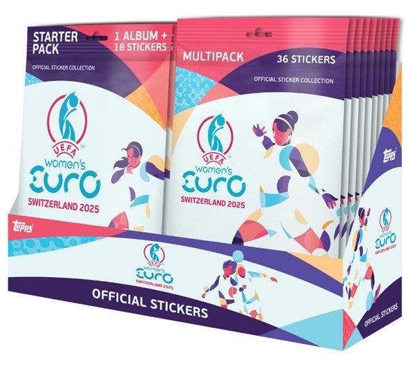 Match Attax Sticker Mulit EM Damer 2025