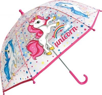 Paraply Unicorn Transparent