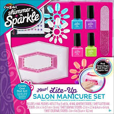 Shimmer N Sparkle - Lite Up Salon Manikyr Sett