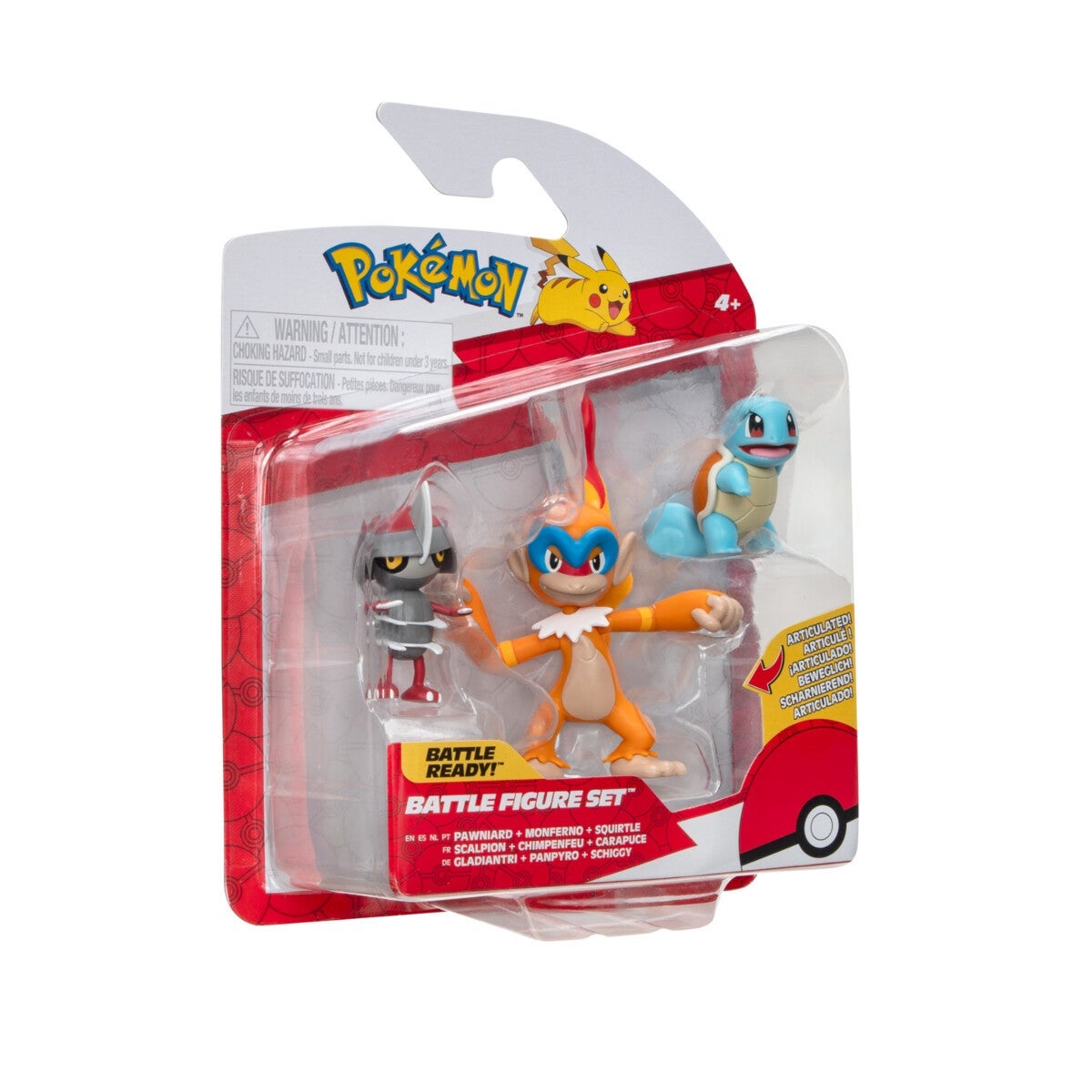 Pokemonbattle Figure Set 3 Pack