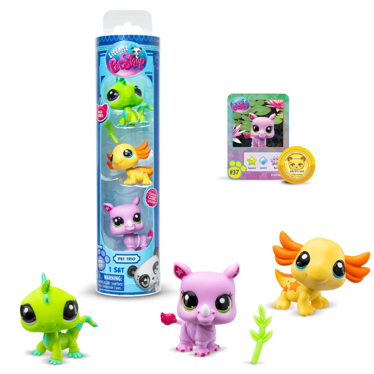 Littlest Pet Shop Pet Trio In Tube