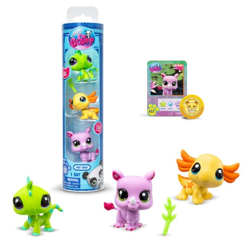 Littlest Pet Shop Pet Trio In Tube