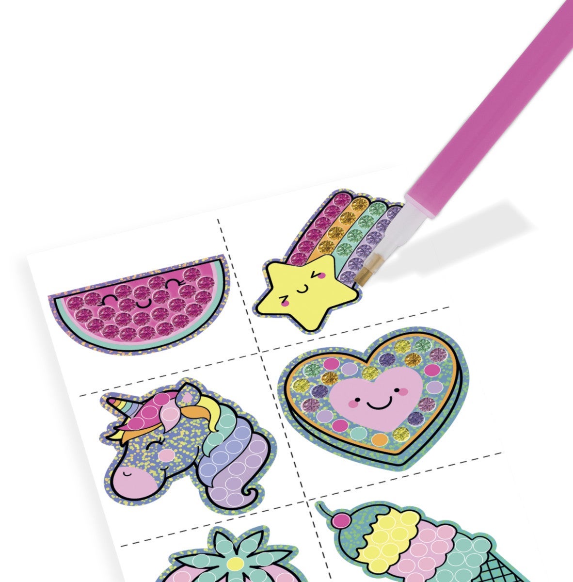 Diamond Painting Diamant Stickers m/suncatcher 2as