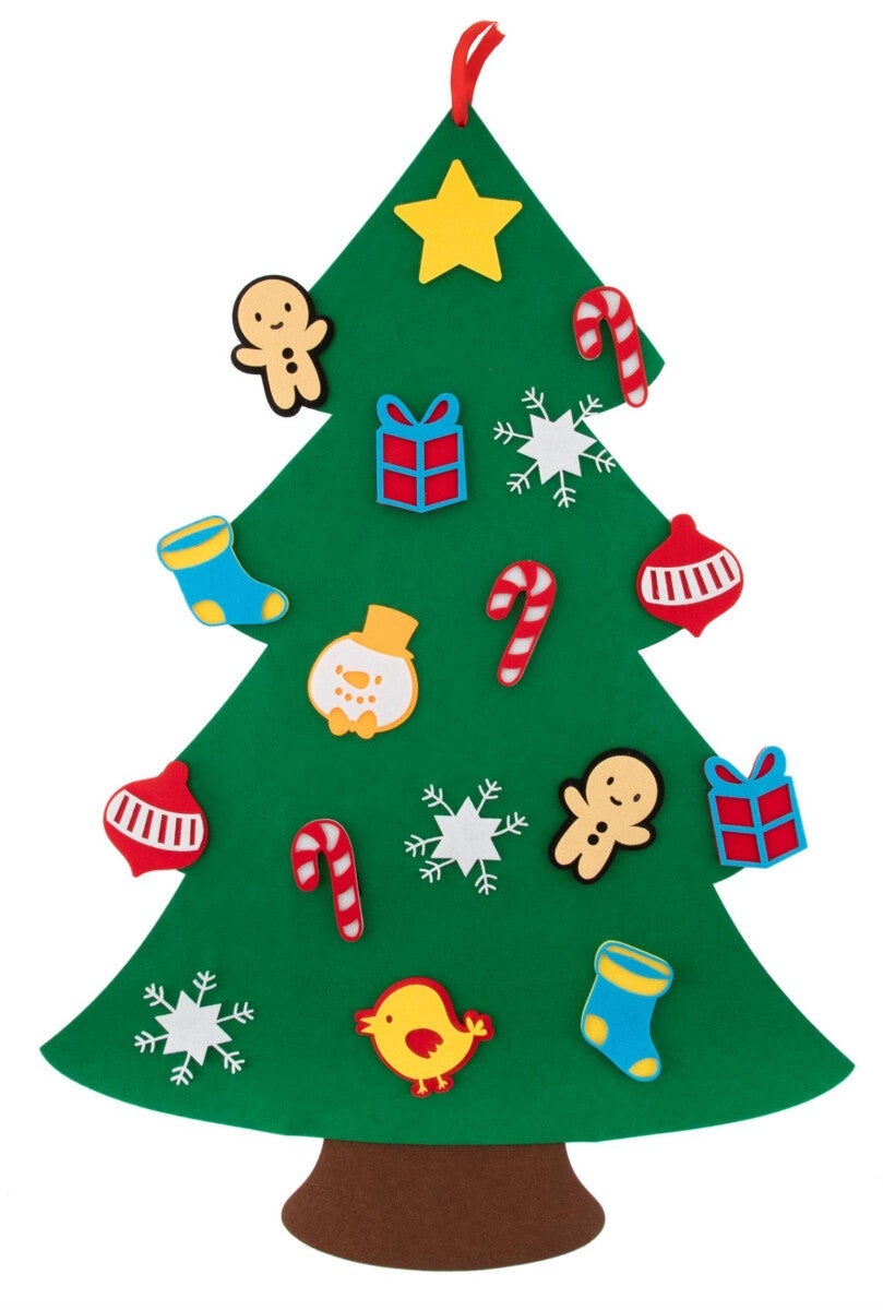 Hobby Pynt Ditt Eget Juletre i Filt 72cm