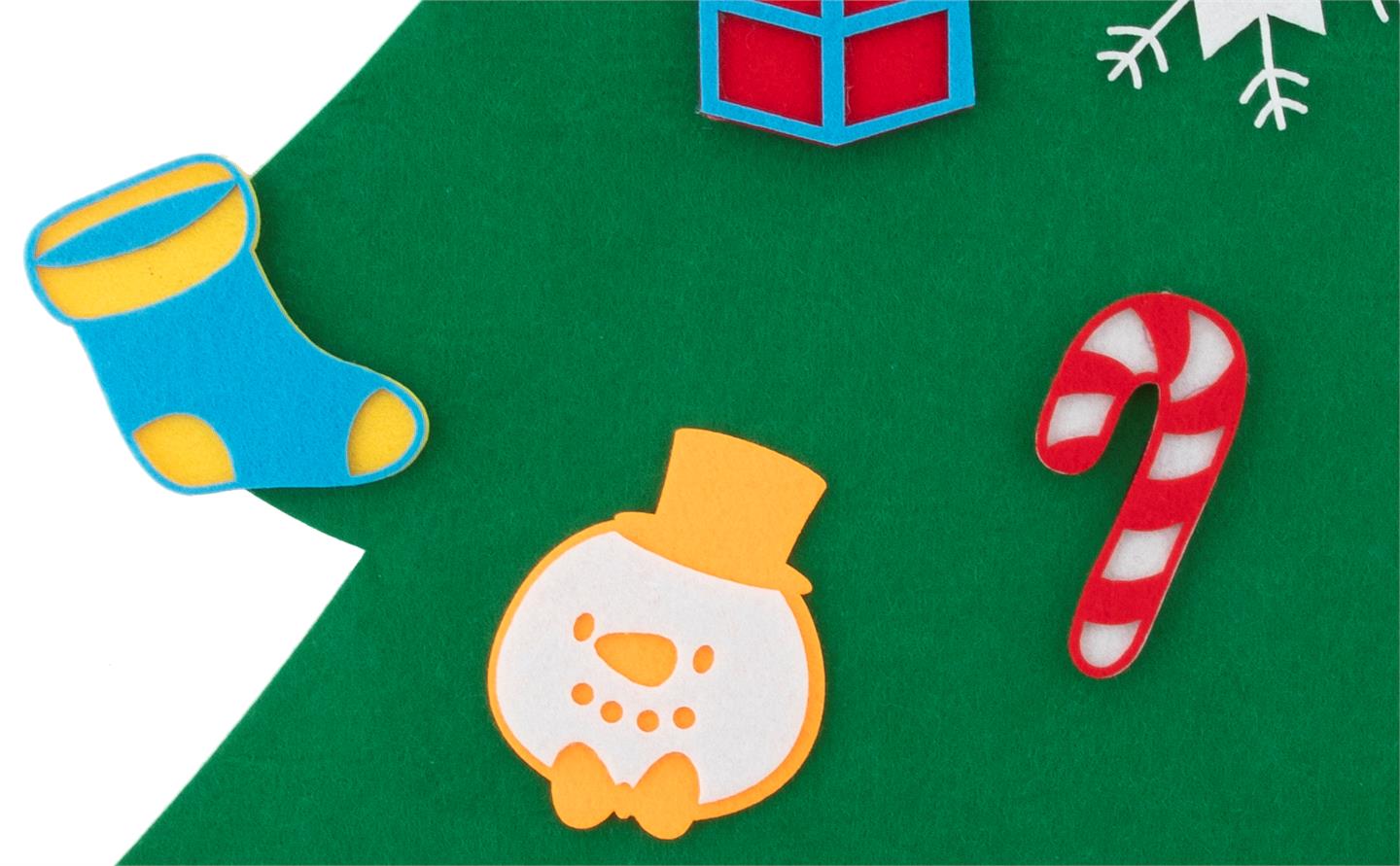 Hobby Pynt Ditt Eget Juletre i Filt 72cm