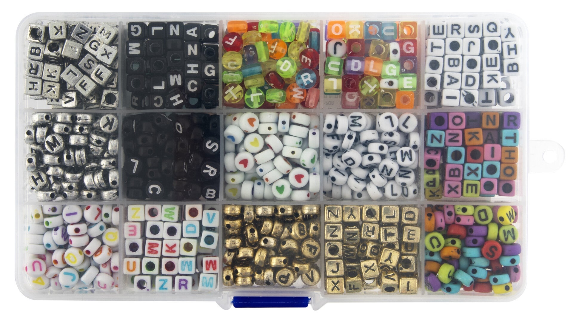 Perlesett Abc i Boks 15 Perler ass