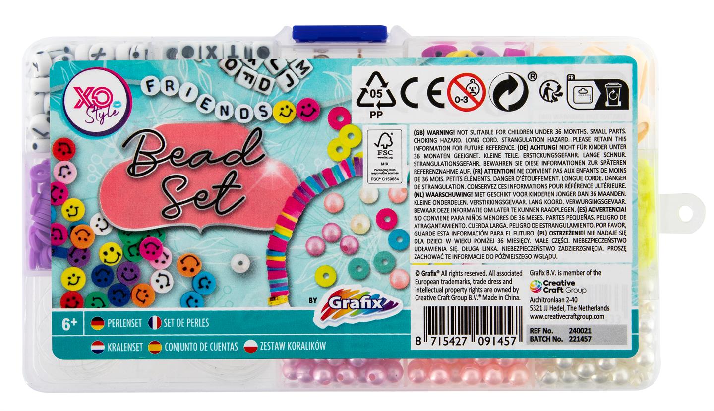 Perlesett Heishi i Boks 13 Perler ass