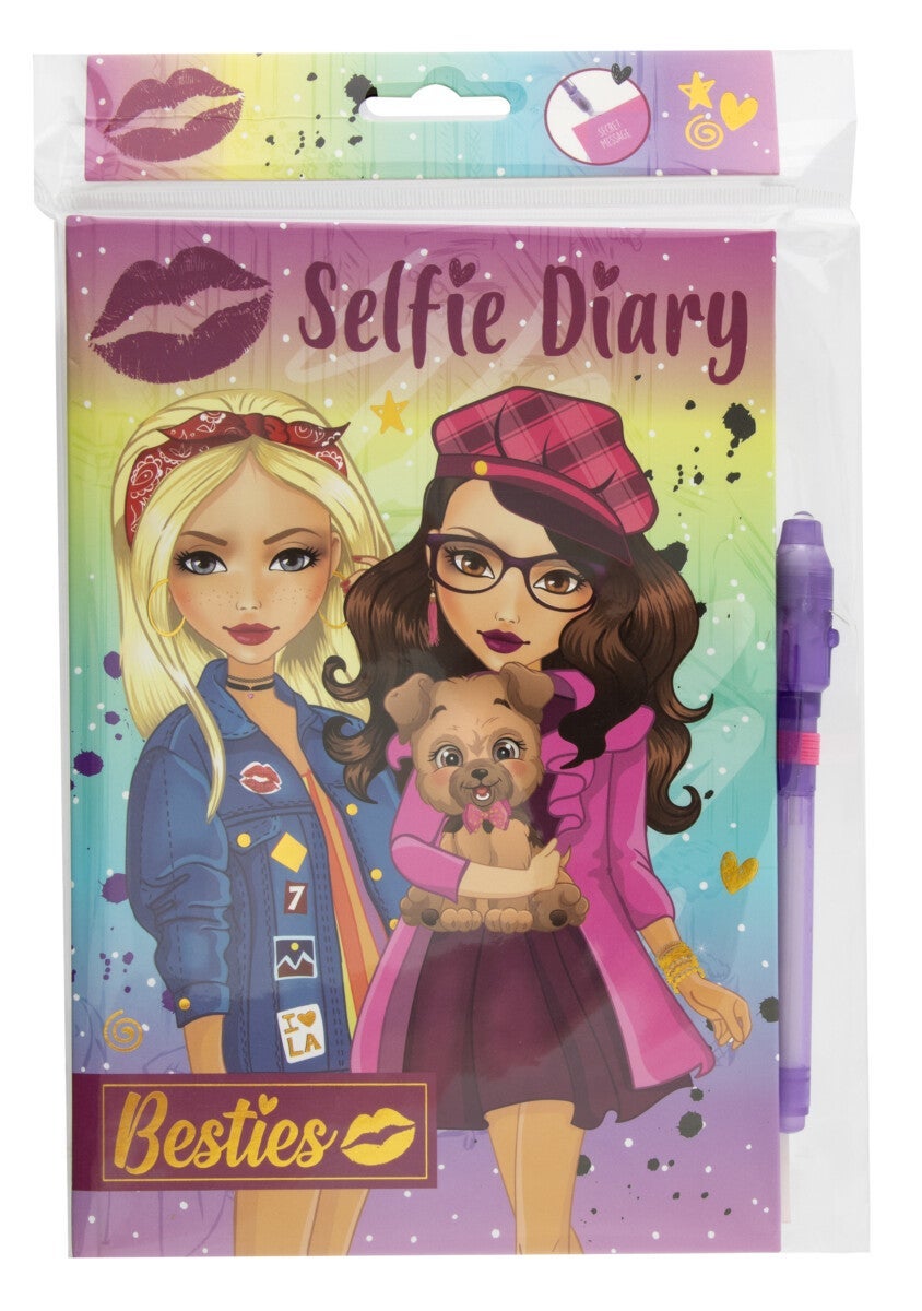 Dagbok Besties m/magisk penn