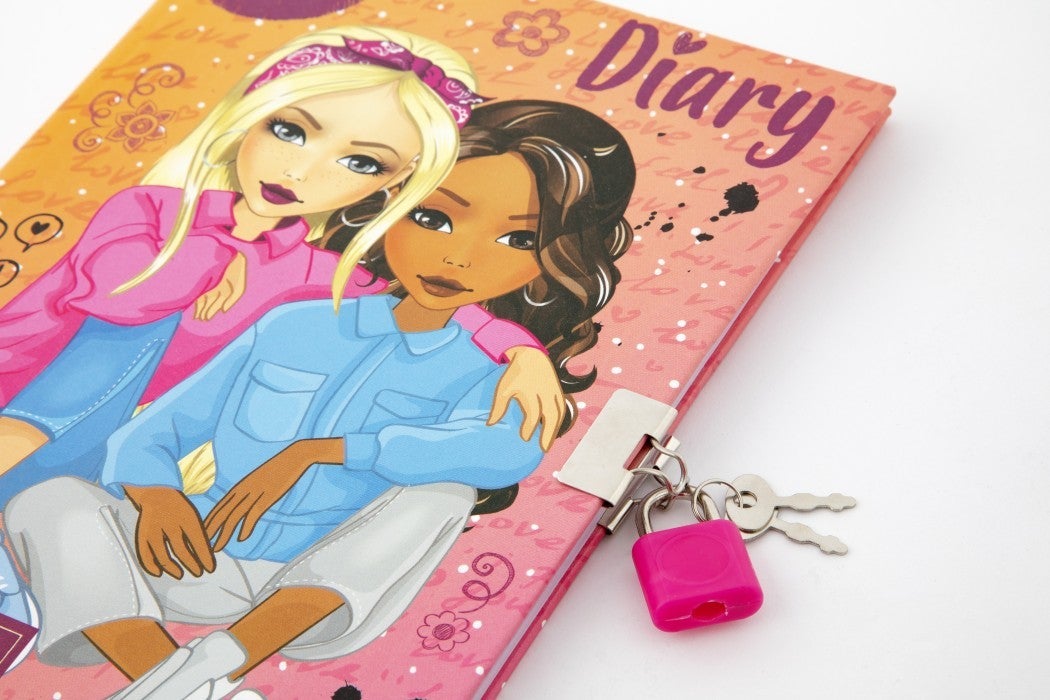 Dagbok Besties m/60 sider og lås