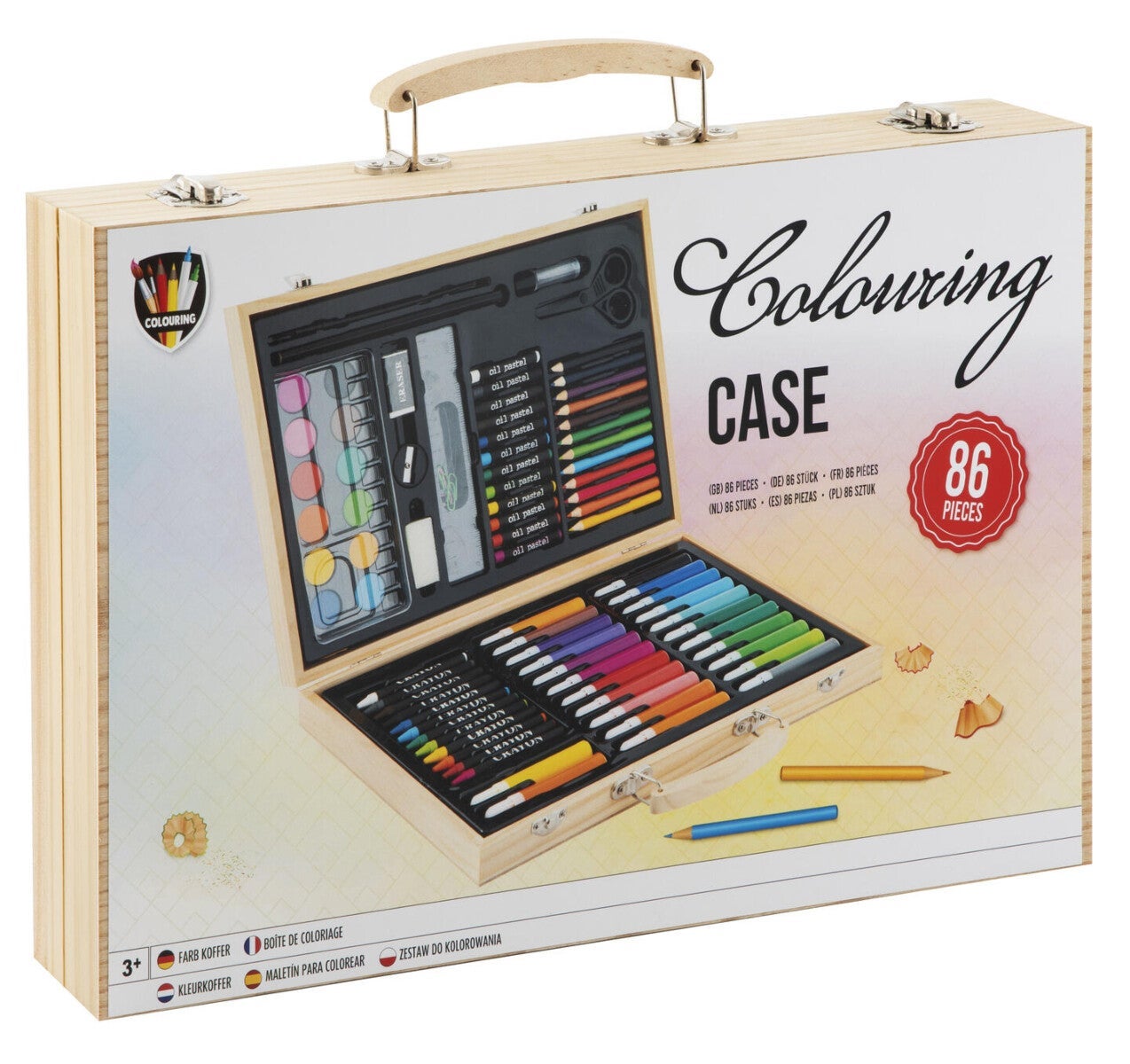 Barnefarger I Trekoffert m/86 Deler