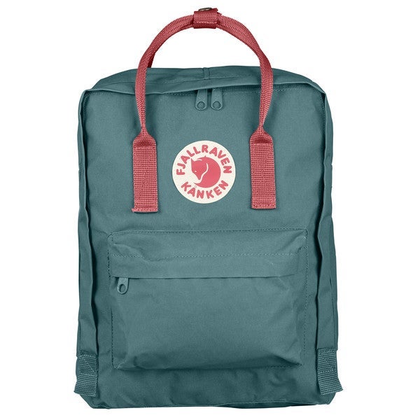 Sekk Fjällräven Kånken Frost Greenpeach Pink