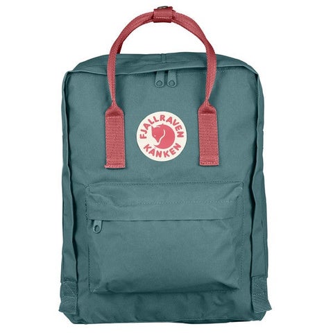 Sekk Fjällräven Kånken Frost Greenpeach Pink