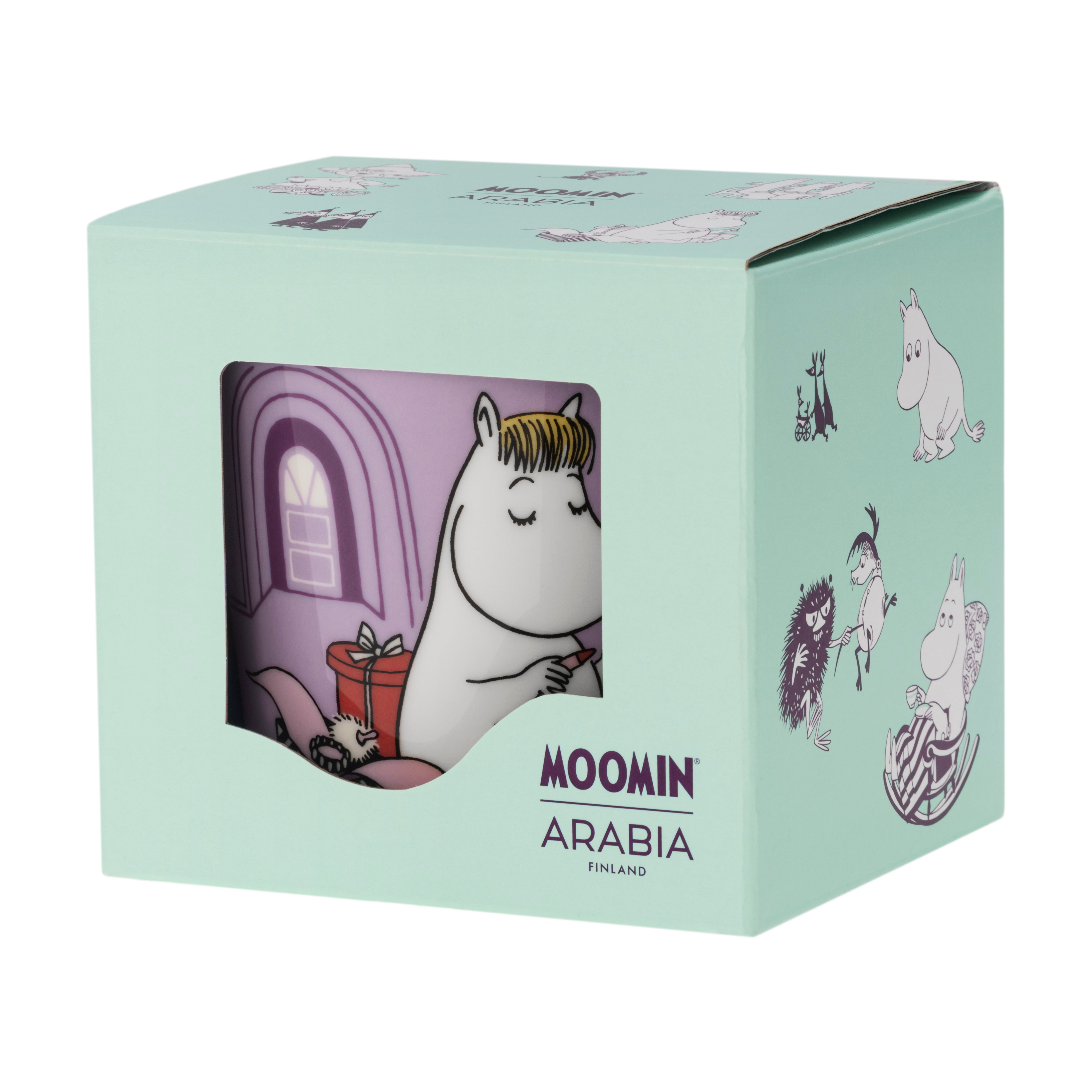 Mummikopp Snorkfrøken 80 år 0,3L i gaveeske