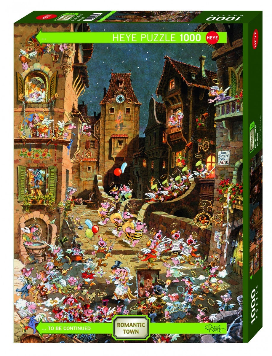 Puslespill 1000 Ryba, By Night Heye