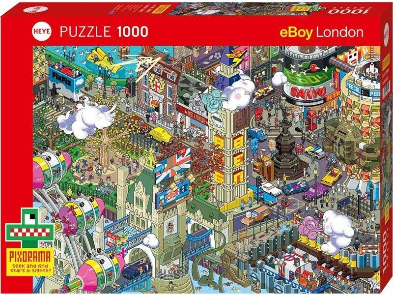 Puslespill 1000 London Quest Heye
