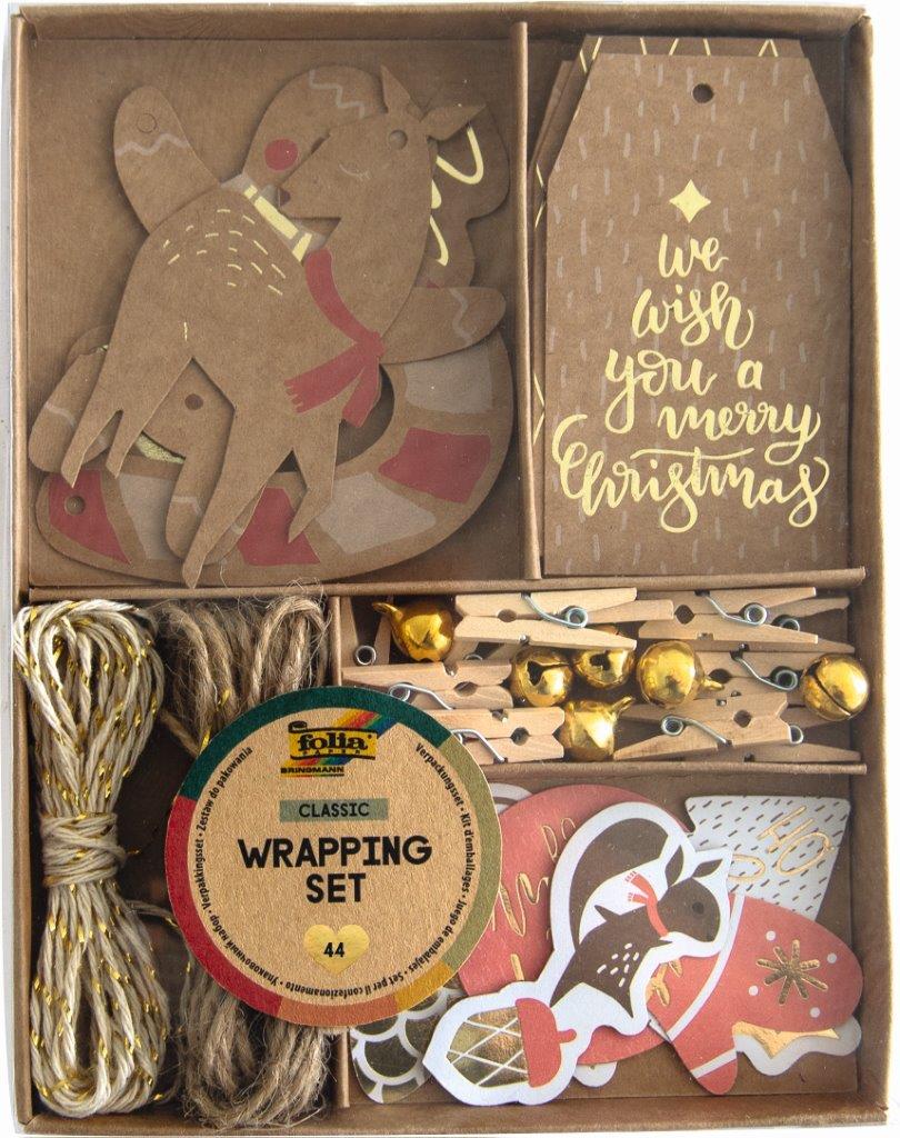 Hobbyeske Innpakningssett Jul