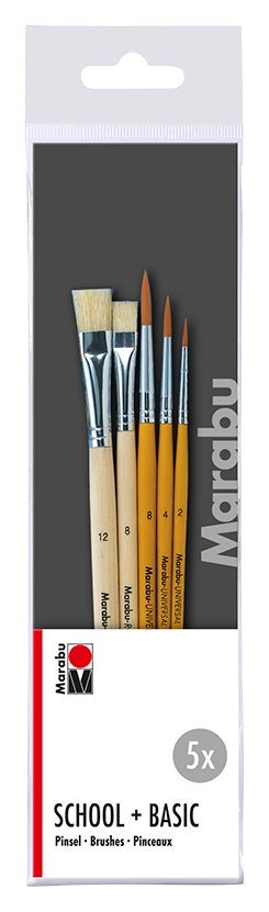 Penselsett Marabu Basis + Skole