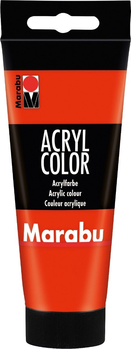 Acrylmaling Marabu 100ml 006 Vermilion