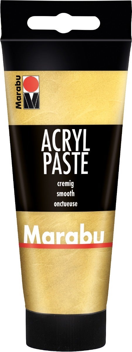 Paste Marabu Acryl 100ml Farge 084 Gull