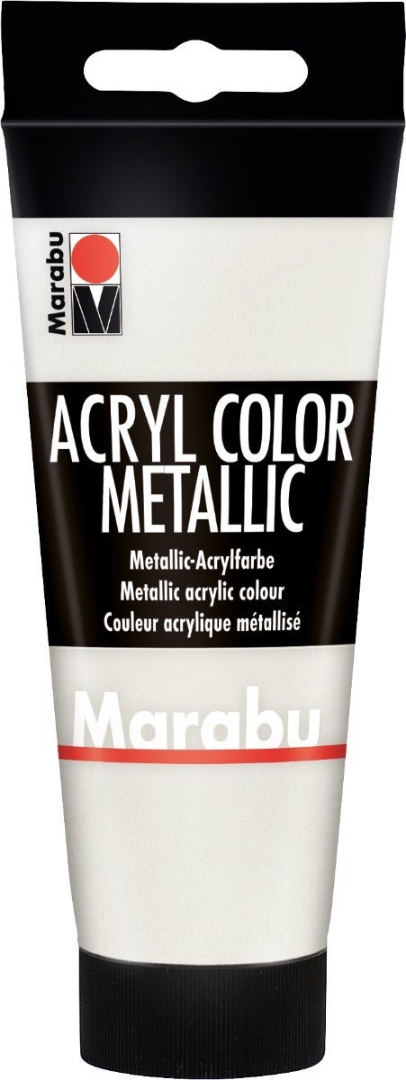 Acrylmaling Marabu 100ml 770 Meta White