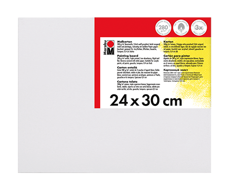 Maleplate Marabu Acryl 24X30 280g