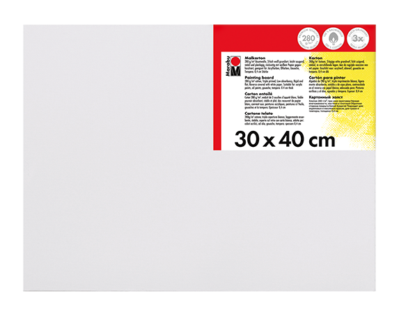 Maleplate Marabu Acryl 30X40 280g
