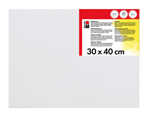 Maleplate Marabu Acryl 30X40 280g