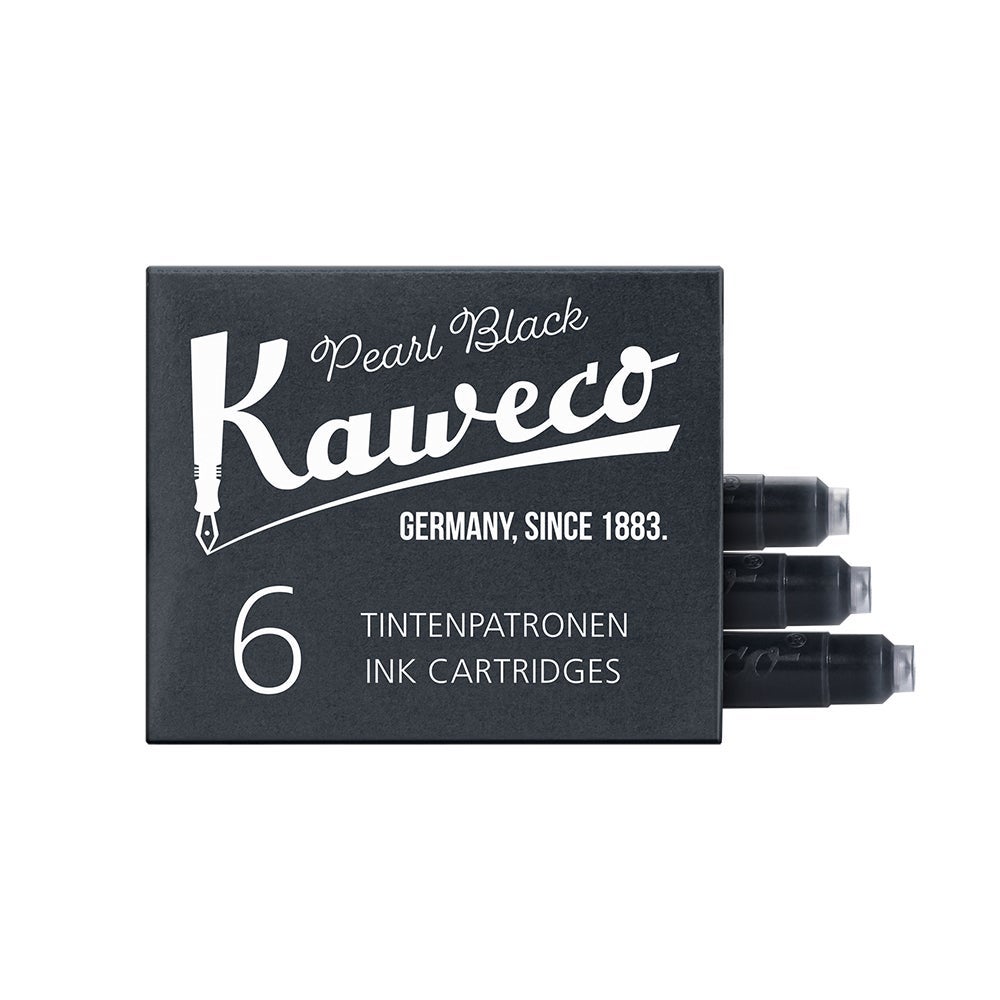 Kaweco Blekkpatron 6stk Pearl Black