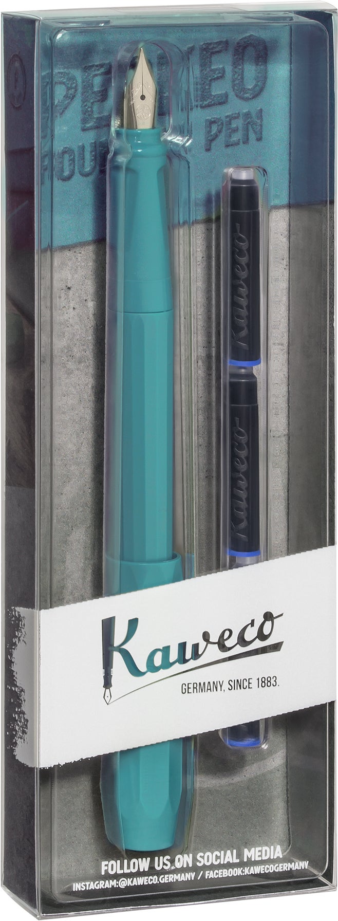 Fyllepenn Kaweco Perkeo 0,9 Sett Sjøgrønn