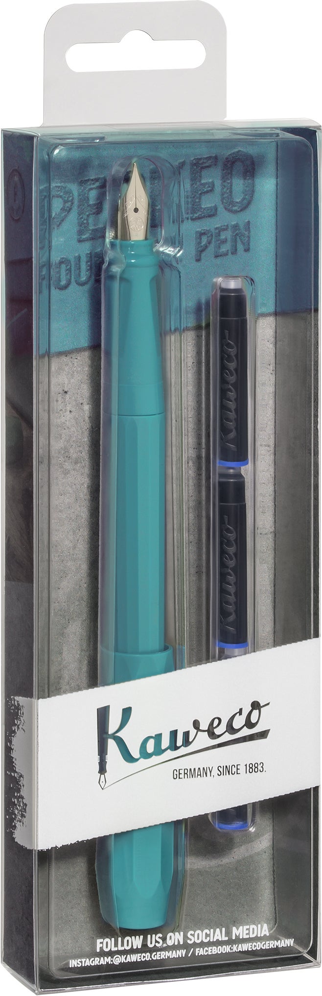 Fyllepenn Kaweco Perkeo 0,9 Sett Sjøgrønn