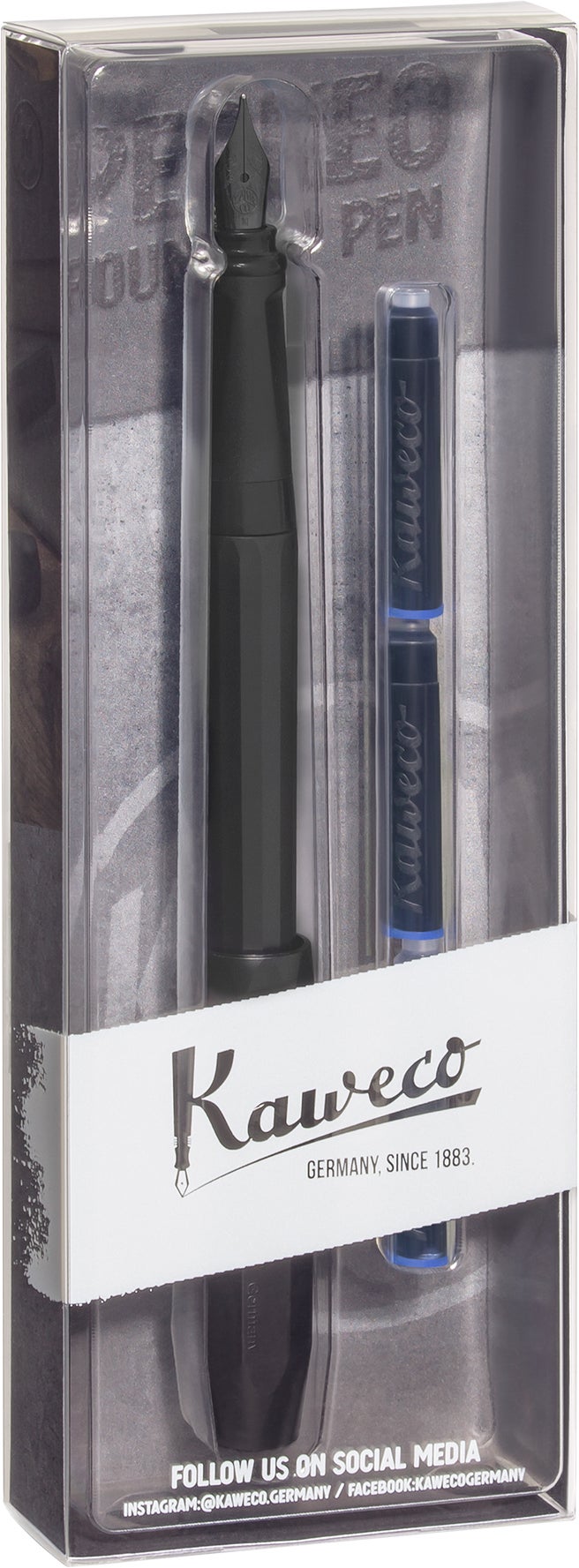 Fyllepenn Kaweco Perkeo 0,9 Sett Sort