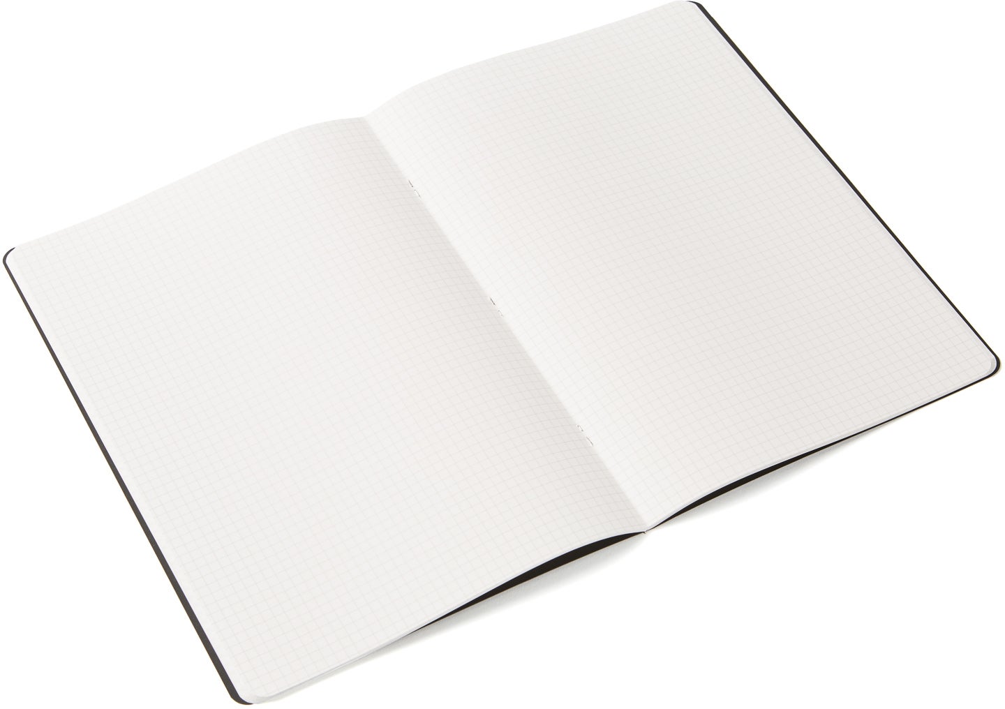 Notatbok EcoQua Original Stiftet A4 Ruter 5mm Cherry