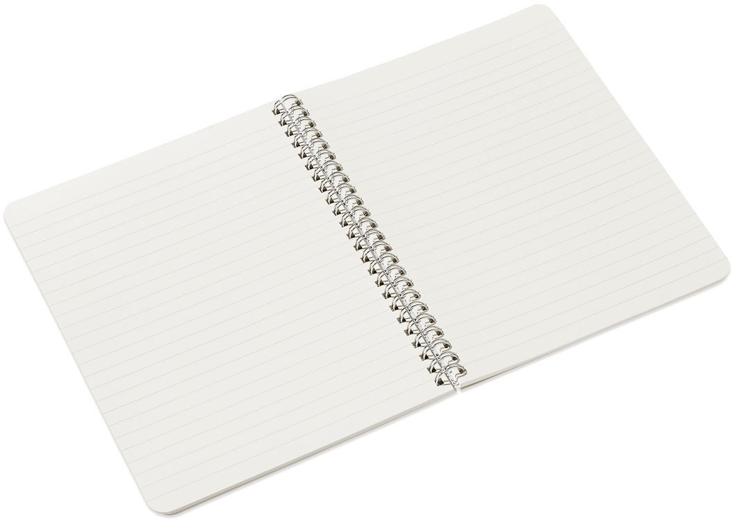 Notatbok EcoQua Original Stiftet A5 Linjert Brun