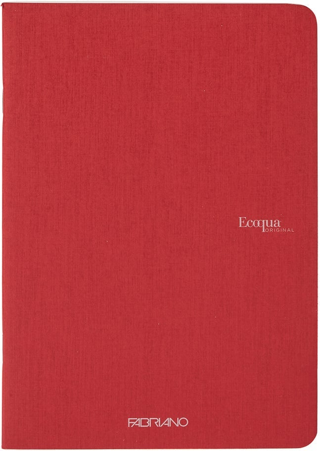 Notatbok EcoQua Original Stiftet A5 Linjert Cherry