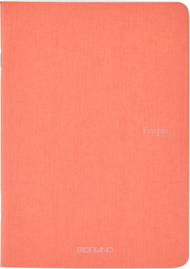 Notatbok EcoQua Original Stiftet A5 Linjert Flamingo