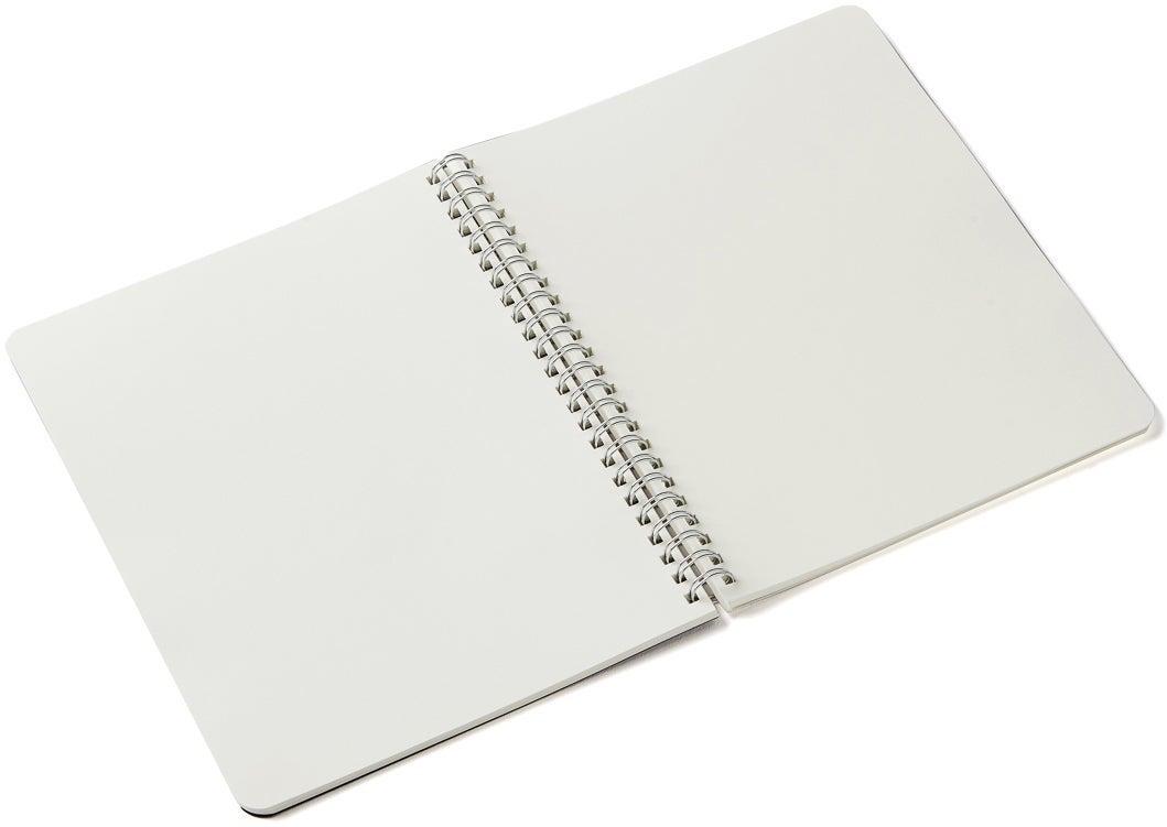 Notatbok EcoQua Original Spiral A5 Blank Brun