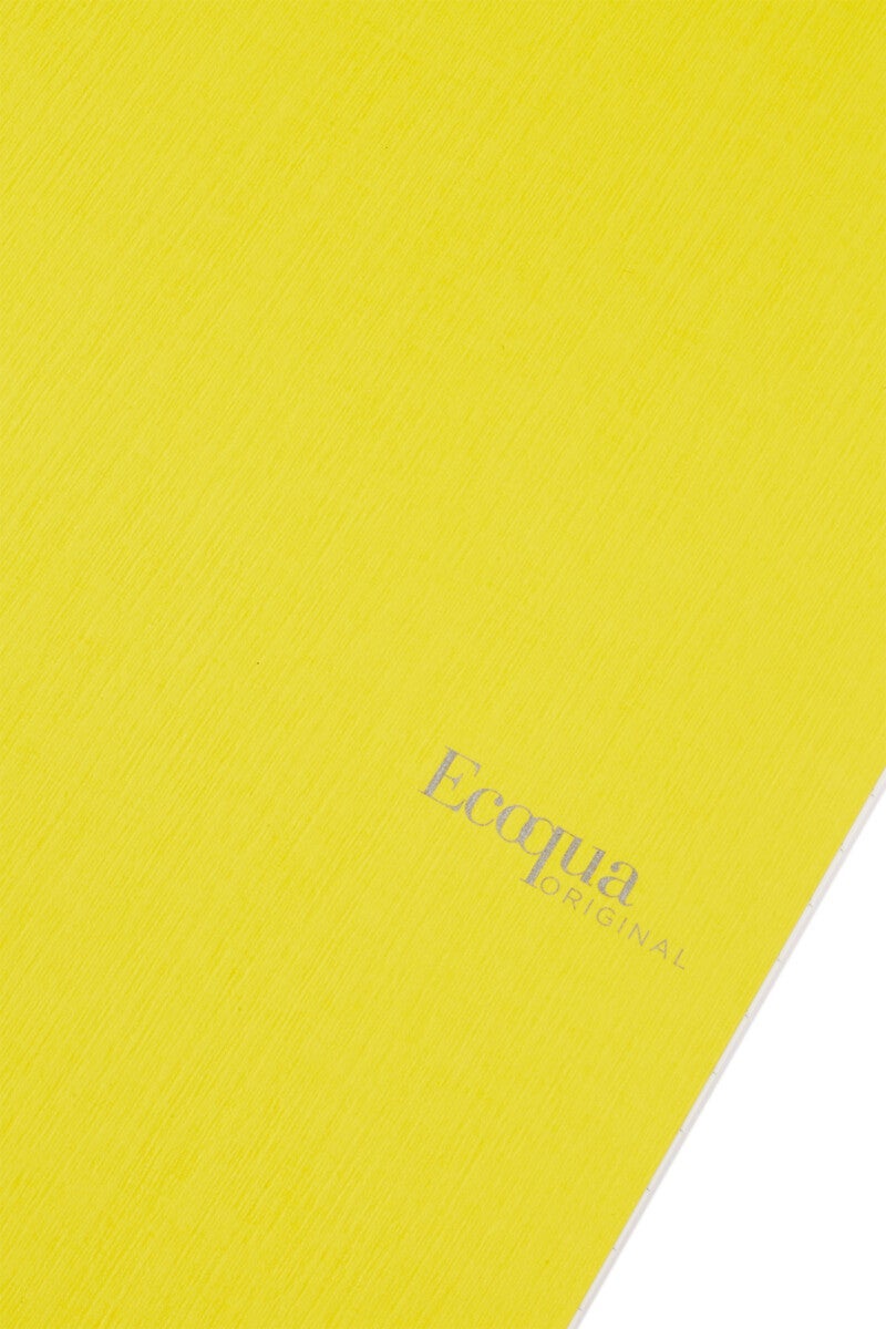 Notatbok EcoQua Original Spiral A4 Linjert Gul