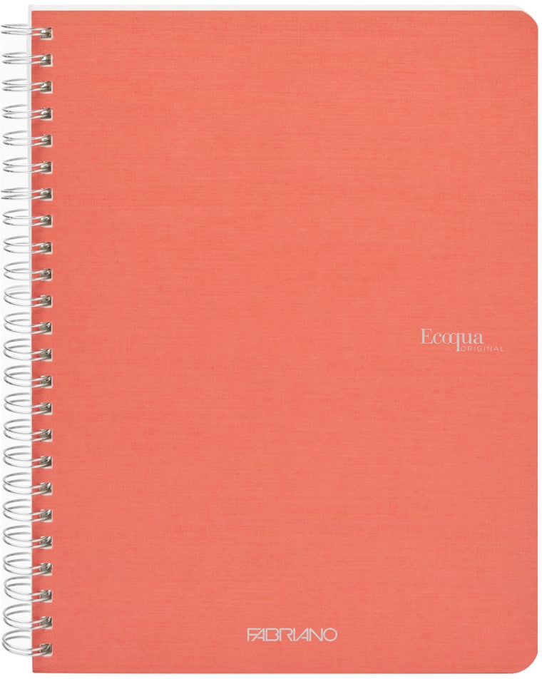 Notatbok EcoQua Original Spiral A5 Linjert Flamingo
