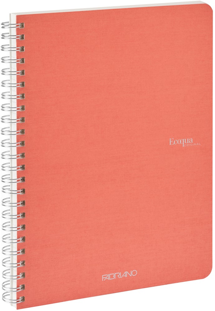 Notatbok EcoQua Original Spiral A5 Linjert Flamingo