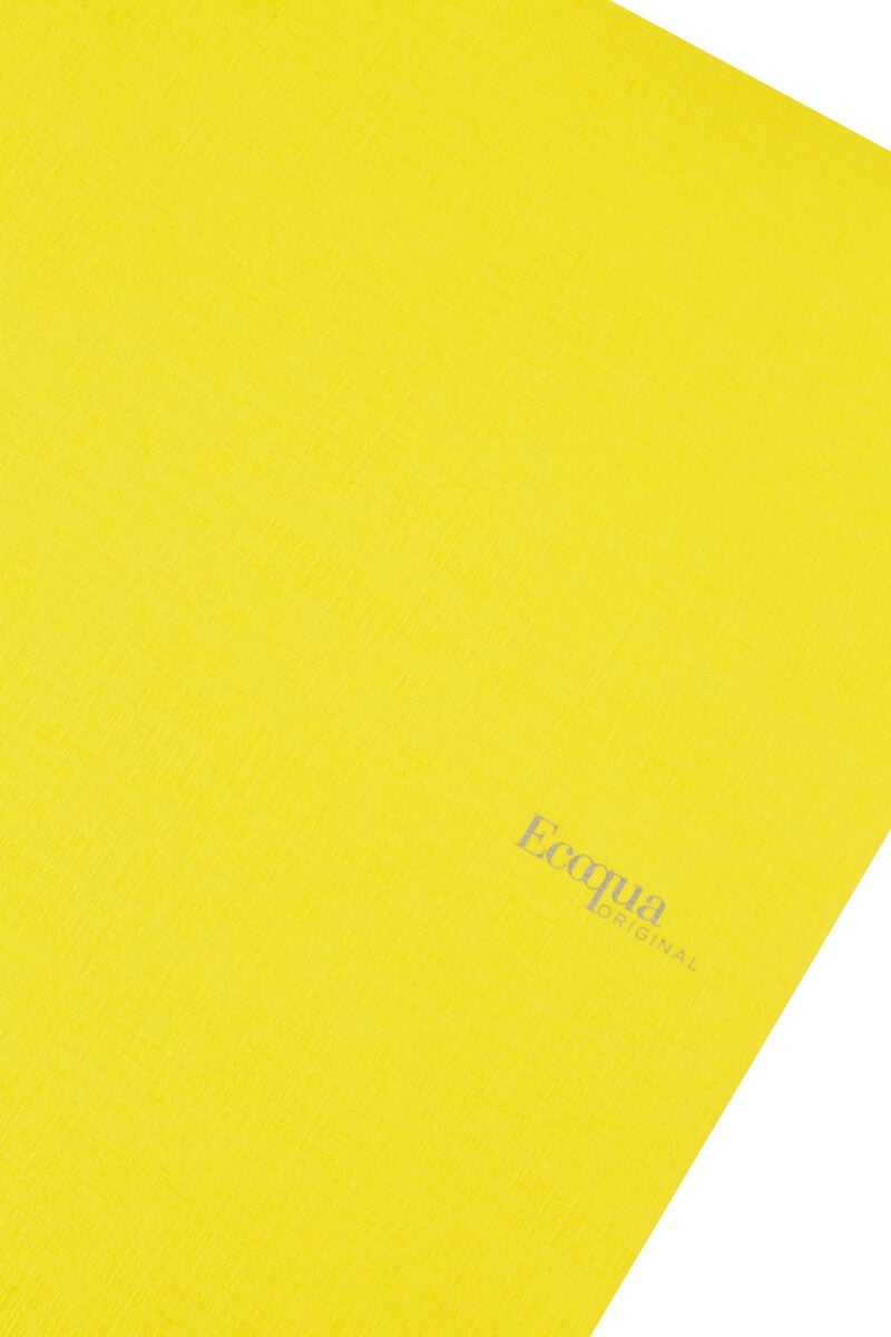 Notatbok EcoQua Original Spiral A5 Linjert Gul