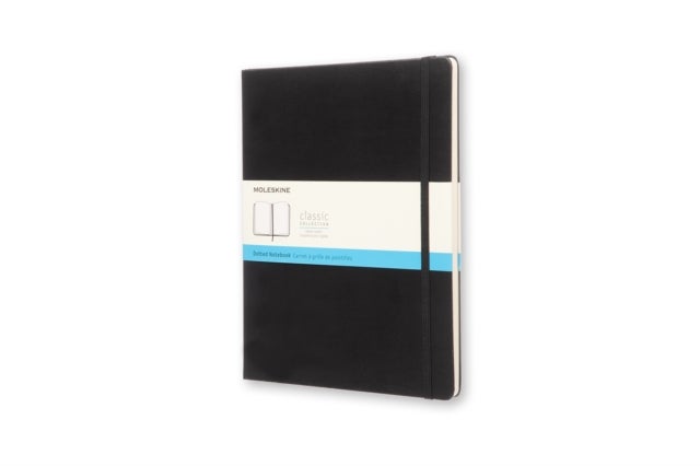 Notatbok Moleskine Classic Hard XL - Prikker Black