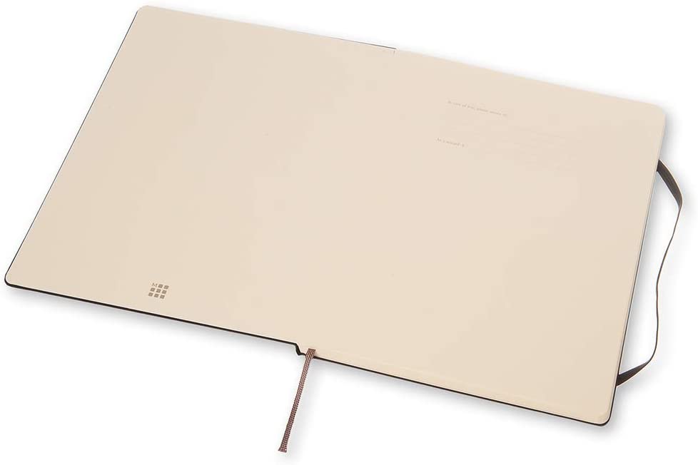 Notatbok Moleskine Classic Hard XL - Prikker Black