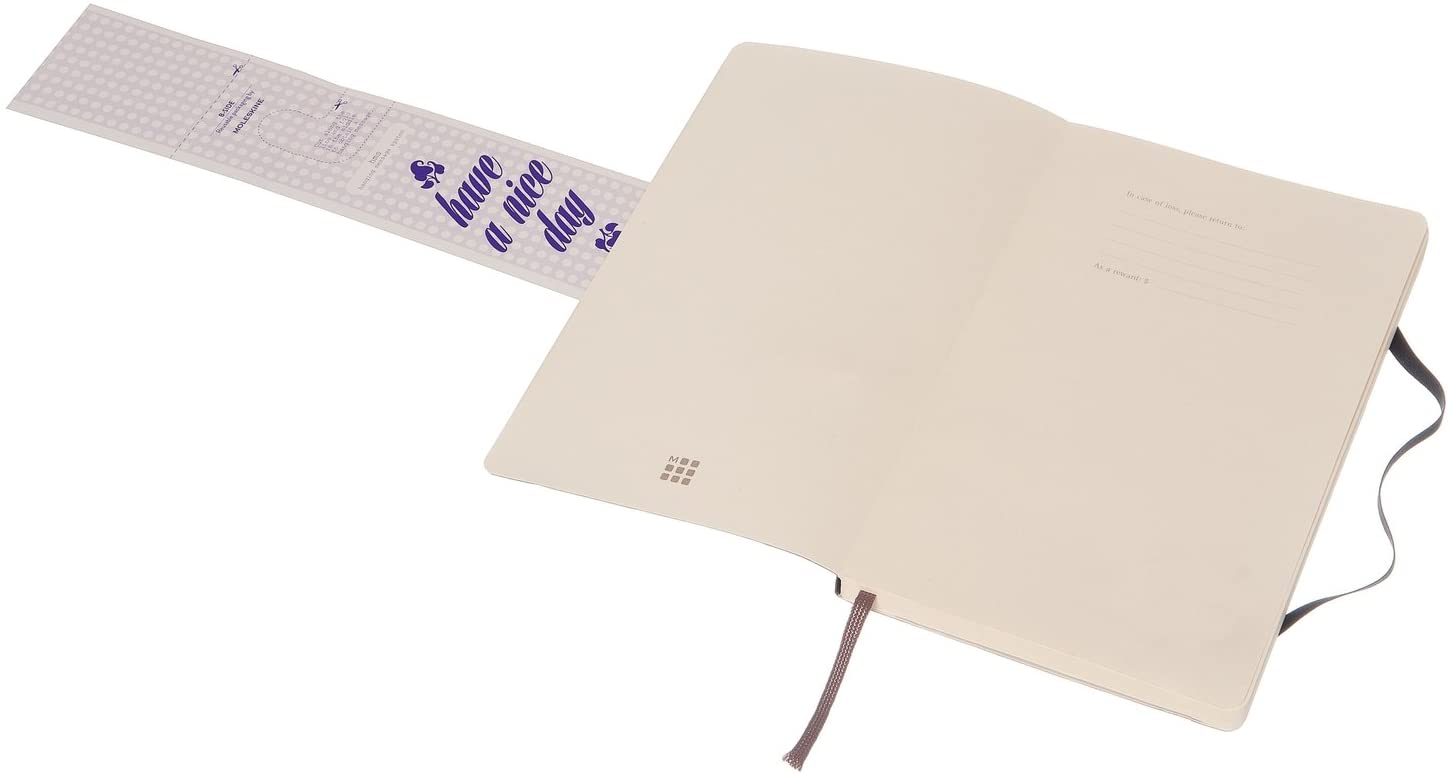 Moleskine Notatbok Dot Sort Soft Large