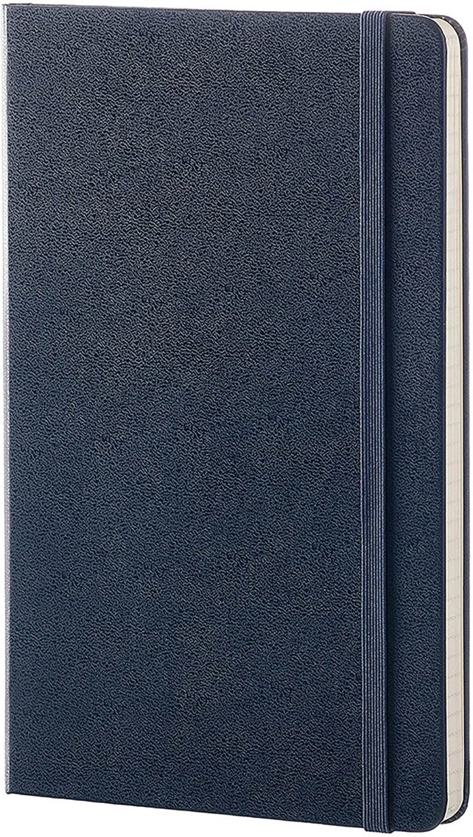 Moleskine Notatbok Ulinjert Sapphire Blå Large