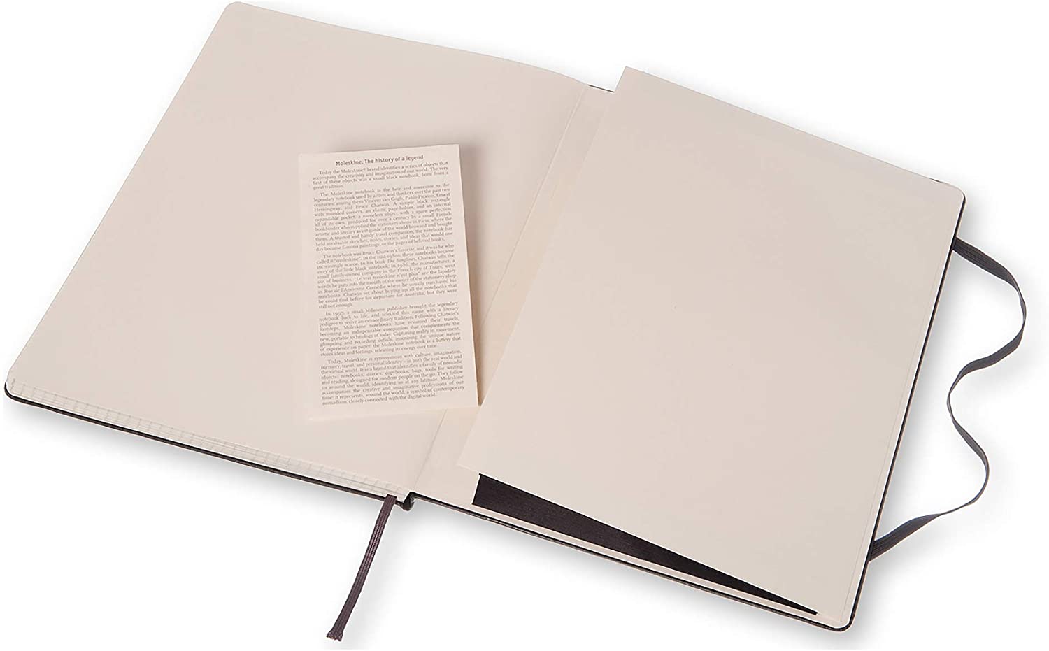 Notatbok Moleskine Classic Hard XL - Ruter Black