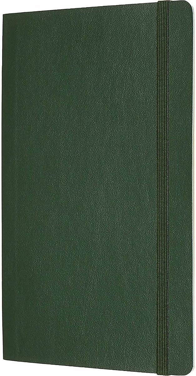 Moleskine Notatbok Linjert Myrtle Green Soft Large