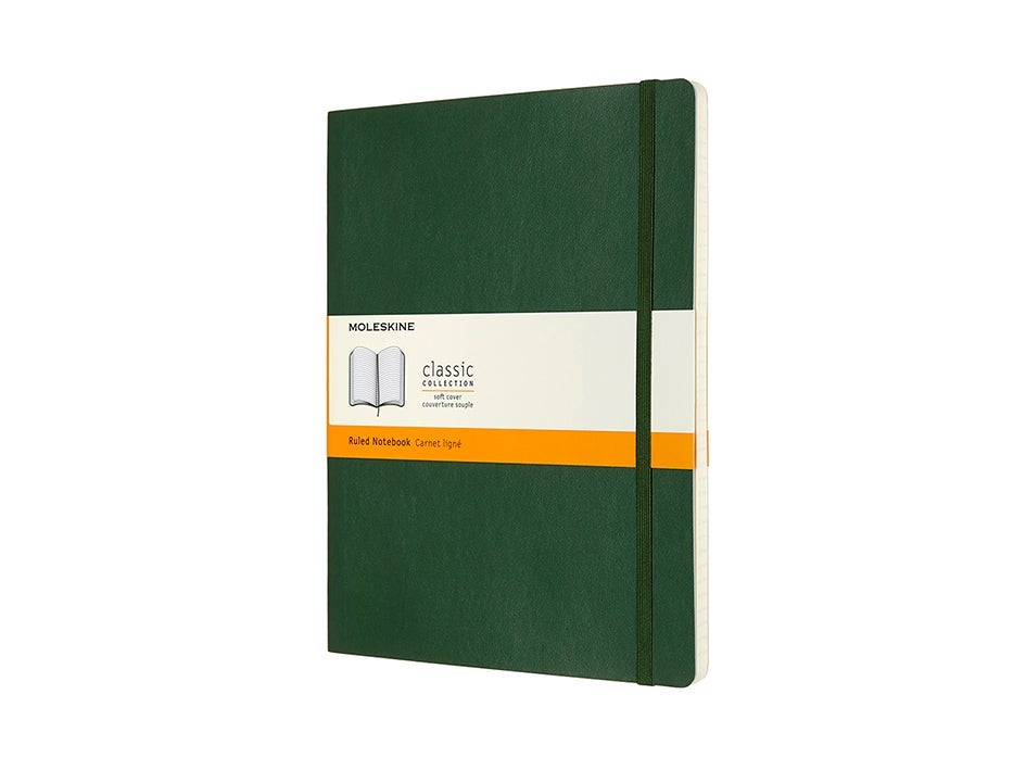 Notatbok Moleskine Classic Soft XL Linjert Myrtl